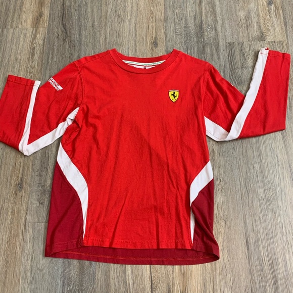 puma ferrari long sleeve shirt